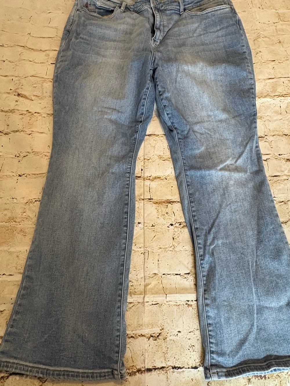 Judy Blue Light Blue Boot Cut Thermal Jeans